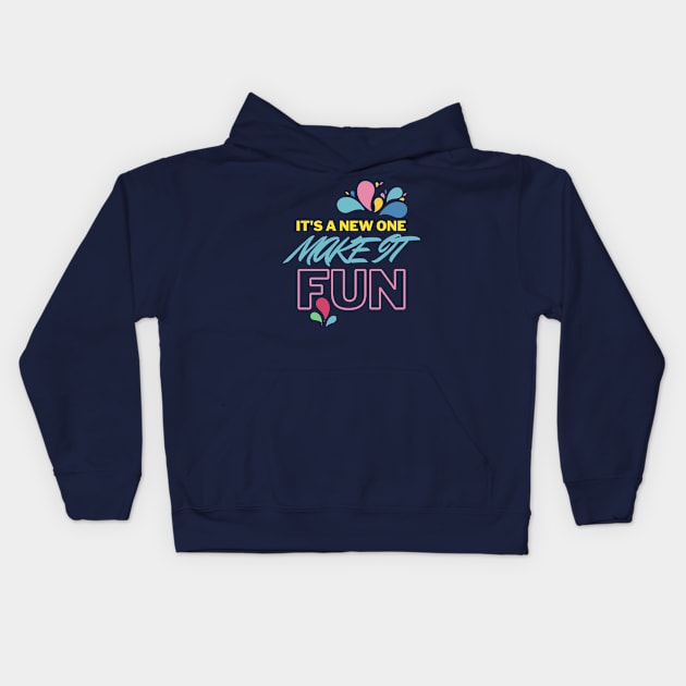 A NEW CHANCE, A NEW LIFE! Kids Hoodie by Sharing Love